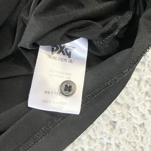 PXG Parsons Xtreme Golf Polo Shirt Mens 2XL Black Performance‎ Stretch Athletic - Picture 4 of 7